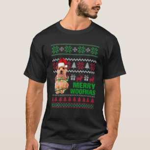Camiseta Norfolk Terrier Para Los Navidades Feo De Merry Wo