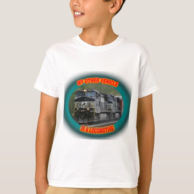 Camiseta Norfolk y locomotora meridional (Anverso)