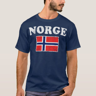 Camiseta Norge Bandera Noruega Resto de Noruega