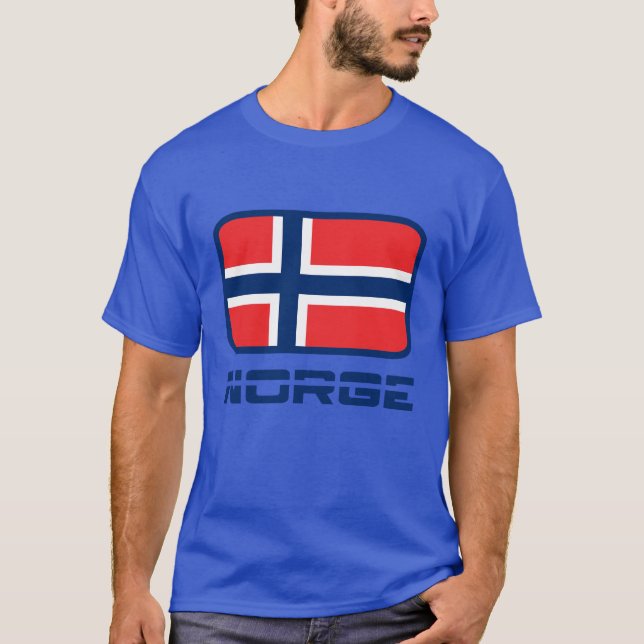 Camiseta Norge Flag friend (Anverso)