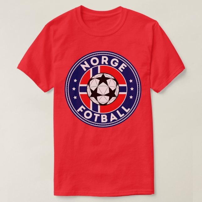 Camiseta Norge Fotball (Diseño del anverso)