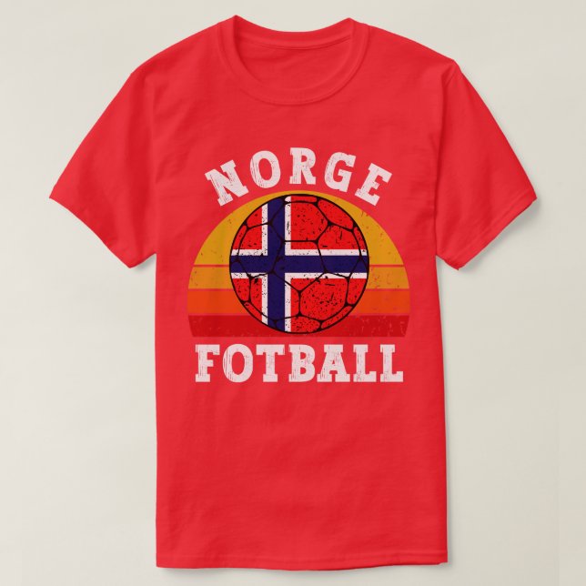 Camiseta Norge Fotball 1 (Diseño del anverso)