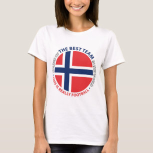 Camiseta Norge Norway Art Shield