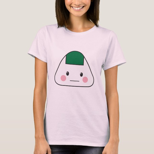 Camiseta Nori japonés de la alga marina de la bola de arroz (Anverso)