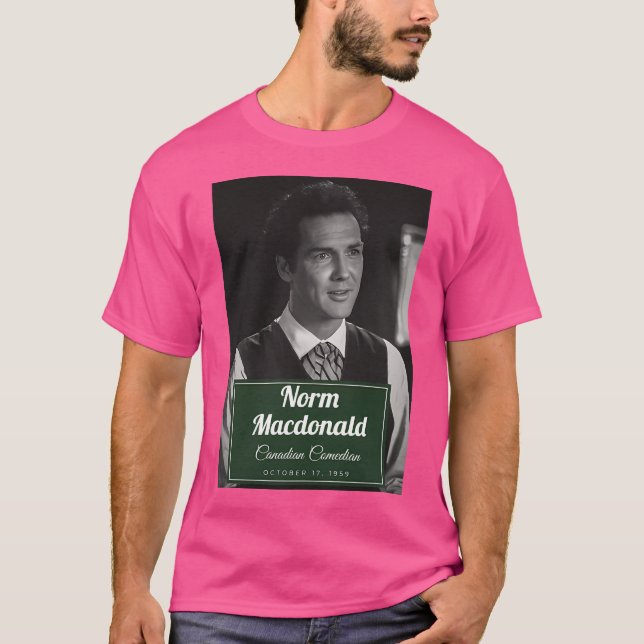 Camiseta Norm Macdonald (Anverso)