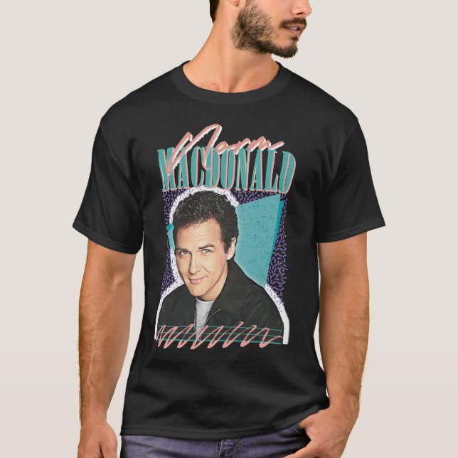 Camiseta Norm Rip Macdonald Comedian Classic T-Shirt (Anverso)