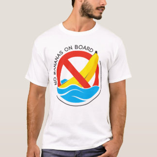 Camiseta Norma De Pesca No Hay Plátanos A Bordo
