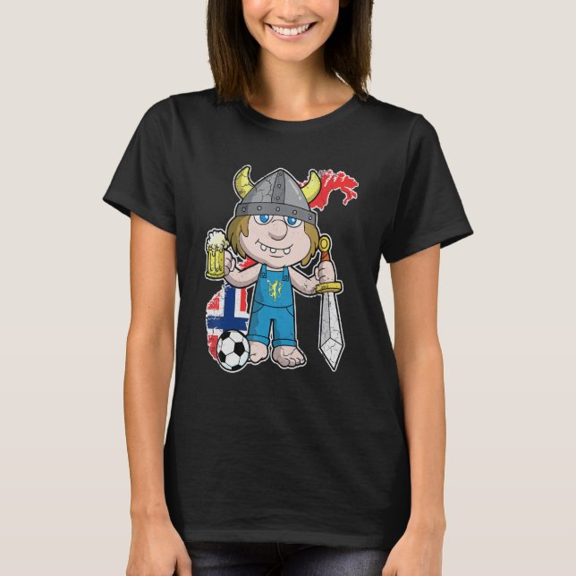 Camiseta Norma noruega de fútbol de Troll (Anverso)