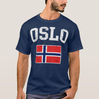 Camiseta Norma noruega del pabellón de Noruega de Oslo