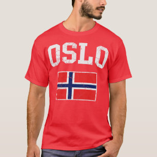 Camiseta Norma noruega del pabellón de Noruega de Oslo