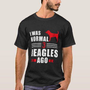 Camiseta Normal 3 Beagles Ago