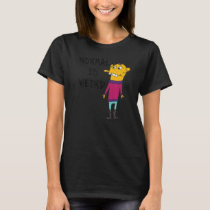 Camiseta Normal Es Palabra De Actividad Rara