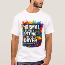 Camiseta Normal Es Solo Una Configuración En La Se