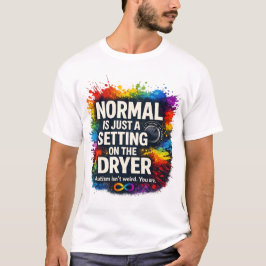 Camiseta Normal Es Solo Una Configuración En La Se