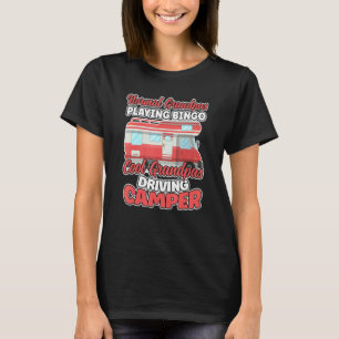 Camiseta Normal Grandpas Jugar Bingo Guay Grandpas Drive Mo
