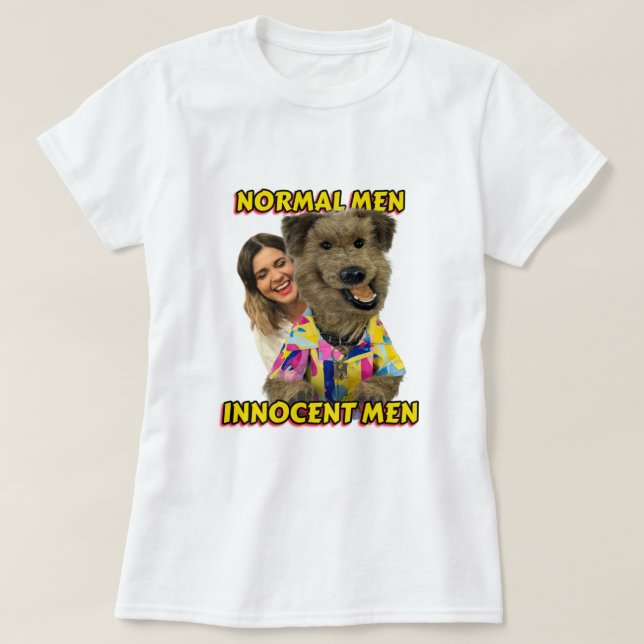 CAMISETA NORMAL MEN - INNOCENT MEN (Diseño del anverso)