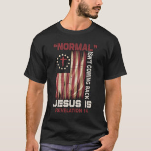 Camiseta Normal No Regresar Jesús Es Revelación 14 Ver