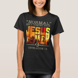 Camiseta Normal No Vuelve Jesús Es La Cruz Vintage T