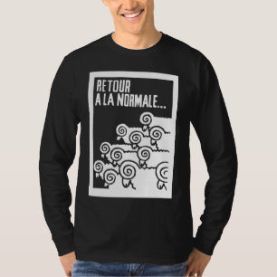 Camiseta normale del ala del retour