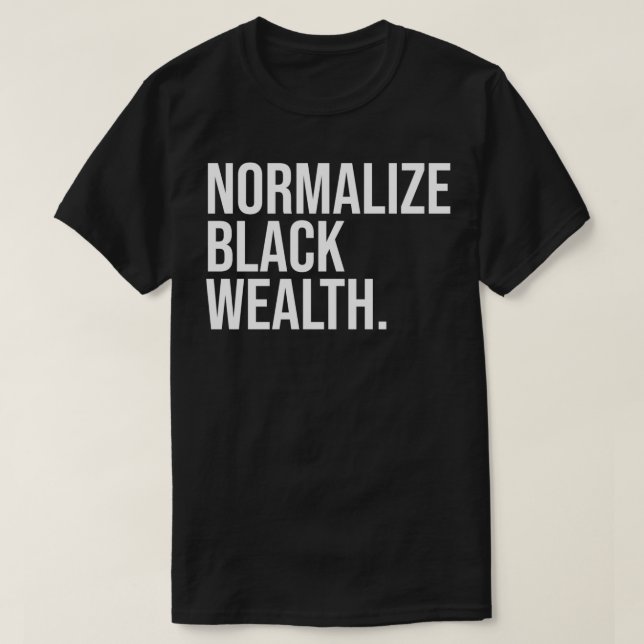 Camiseta Normalizar la cultura financiera ascendente de la  (Diseño del anverso)