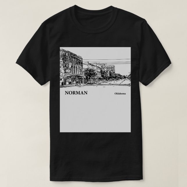 Camiseta Norman Oklahoma 2 (Diseño del anverso)