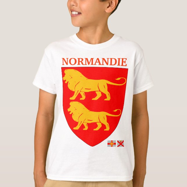 CAMISETA NORMANDIE NORMANDY FRANCE (Anverso)