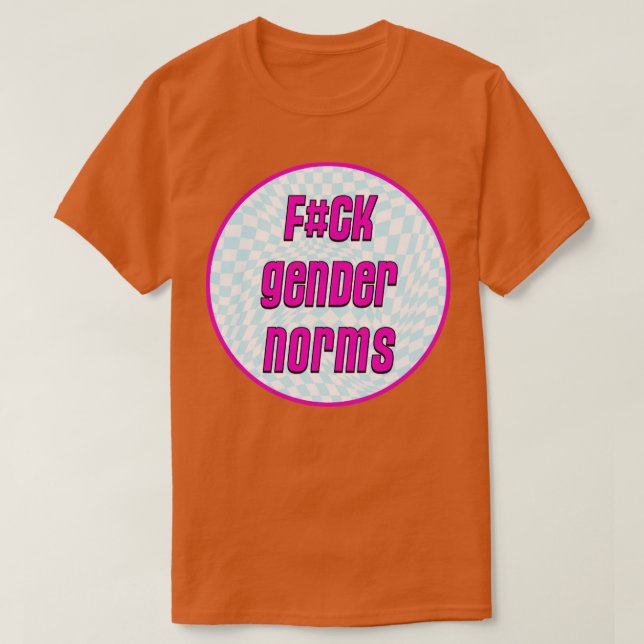 Camiseta Normas de género (Diseño del anverso)