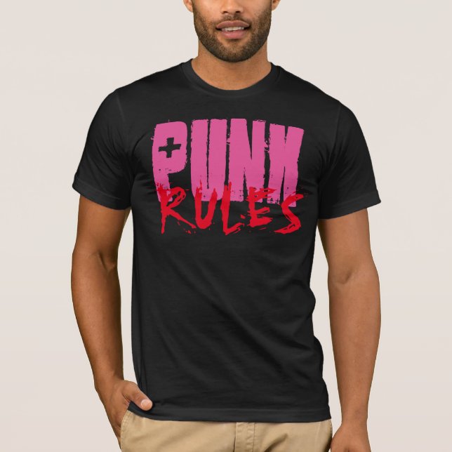 Camiseta NORMAS DE punk T-SHIRT (Anverso)