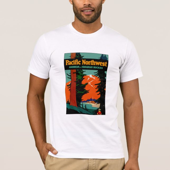 Camiseta Noroeste pacífico (Anverso)
