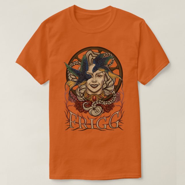 Camiseta Norse Gods Frigg (Diseño del anverso)