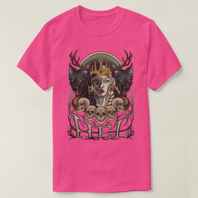 Camiseta Norse Gods Hel (Diseño del anverso)