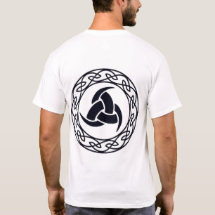 Camiseta Norse Triple Horn of Odin Symbol Celtic Knot