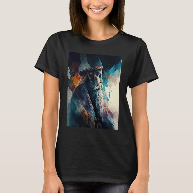 Camiseta Norse Viking Valhalla Viking Nordic Mythology  2 (Anverso)
