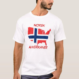 Camiseta Norsk Amerikaner (americano noruego)