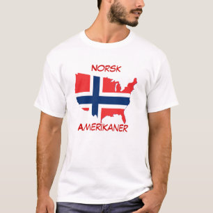 Camiseta Norsk Amerikaner (americano noruego)