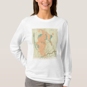 Camiseta Norte y sur compuesto de la meseta de Uinkaret
