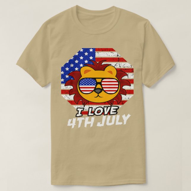 Camiseta Norteamérica 4 de julio Festividad Patriótica (7) (Diseño del anverso)