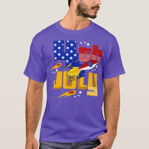 Camiseta Norteamérica 4 de julio Fiesta patriótica (2)