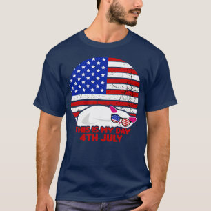 Camiseta Norteamérica 4 de julio Fiesta patriótica (30)