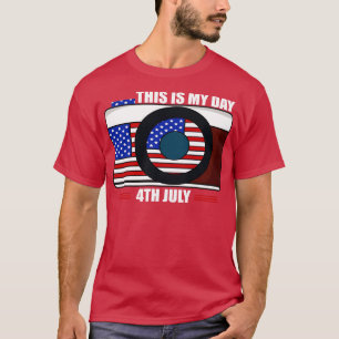Camiseta Norteamérica 4 de julio Fiesta patriótica (4)
