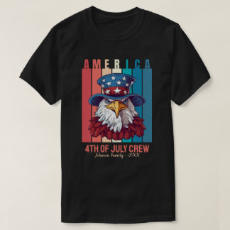 Camiseta Norteamérica 4 de julio: Patriótico Personalizado