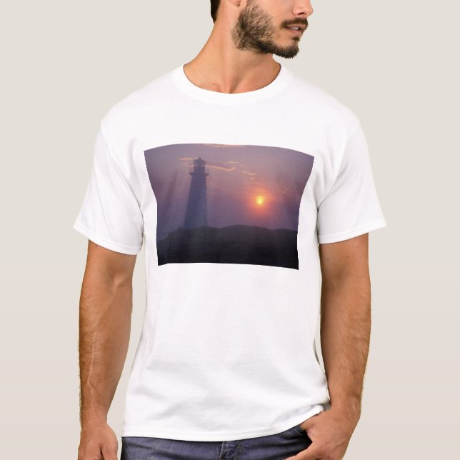 Camiseta Norteamérica, Canadá, Terranova, Cape Spear, (Anverso)