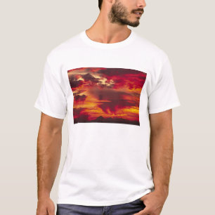 Camiseta Norteamérica, EE. UU., Washington, Seattle. Amanec