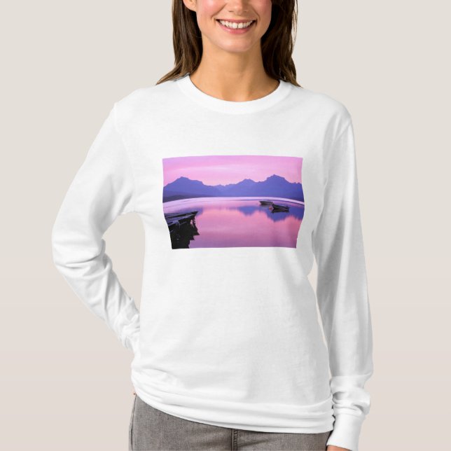 Camiseta Norteamérica, Estados Unidos, Montana, Glacier Nat (Anverso)