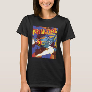 Camiseta Norteamérica P 51 Mustang