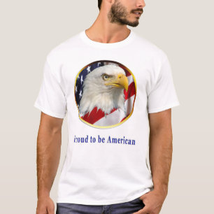 Camiseta norteamericana orgullosa