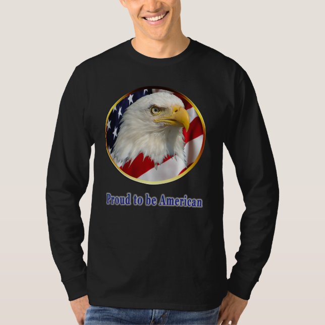 Camiseta norteamericana orgullosa (Anverso)