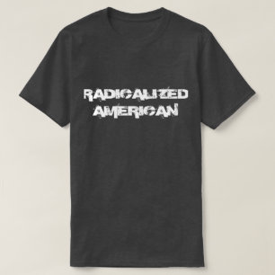 Camiseta norteamericana radicalizada