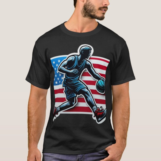 Camiseta norteamericana Slam Dunk (Anverso)