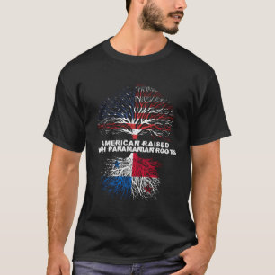 Camiseta Norteamericano criado con raíces panameñas en Pana